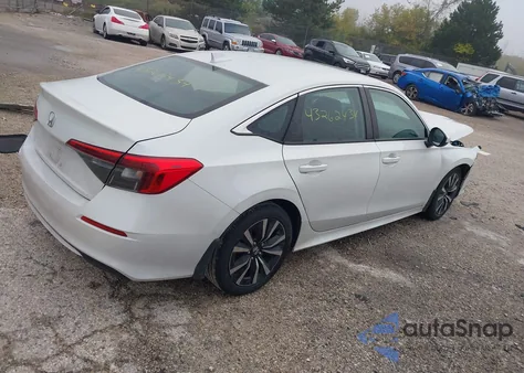 2022 Honda Civic Ex from USA, damaged, VIN 2HGFE1F76NH310762